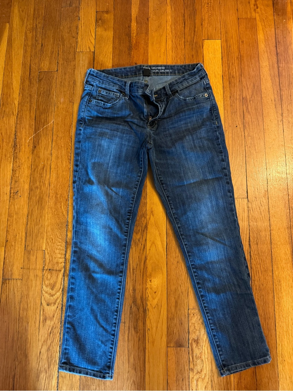GAP Women's Skinny Jeans in Dark Blue Wash